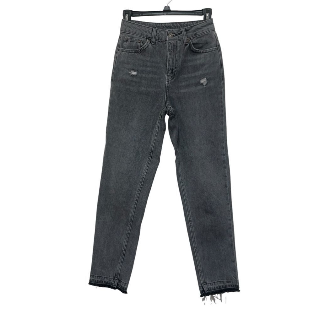 Women's Topshop Jeans, Gray, Size 25